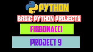 Fibonacci project in python // basic python projects #9 // #coding #python