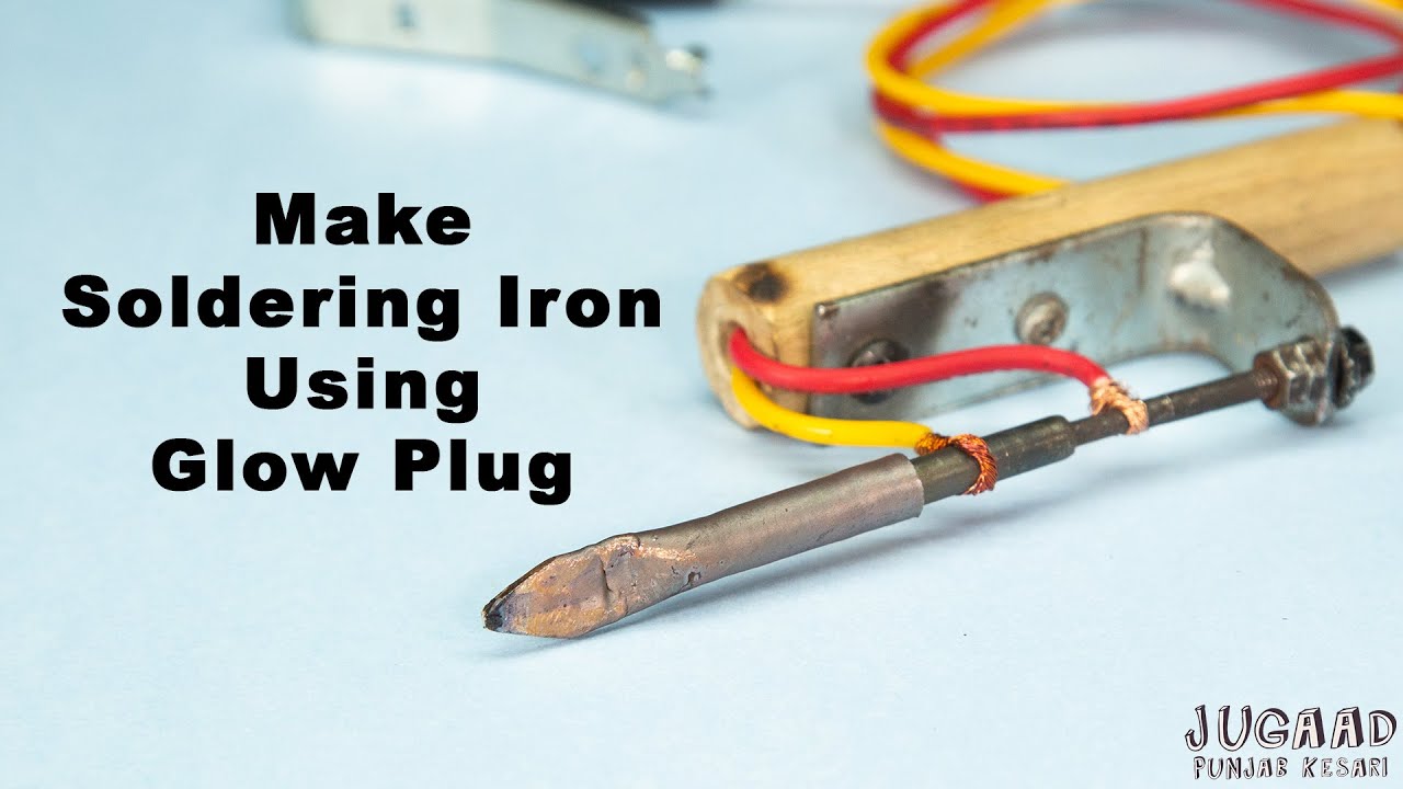 Make Soldering Iron Using Glow Plug YouTube