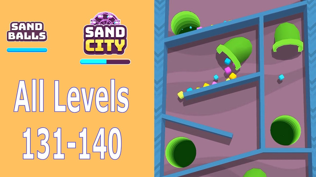 Игра 131 уровень. Сколько уровней в игре Sand balls. Sand balls.