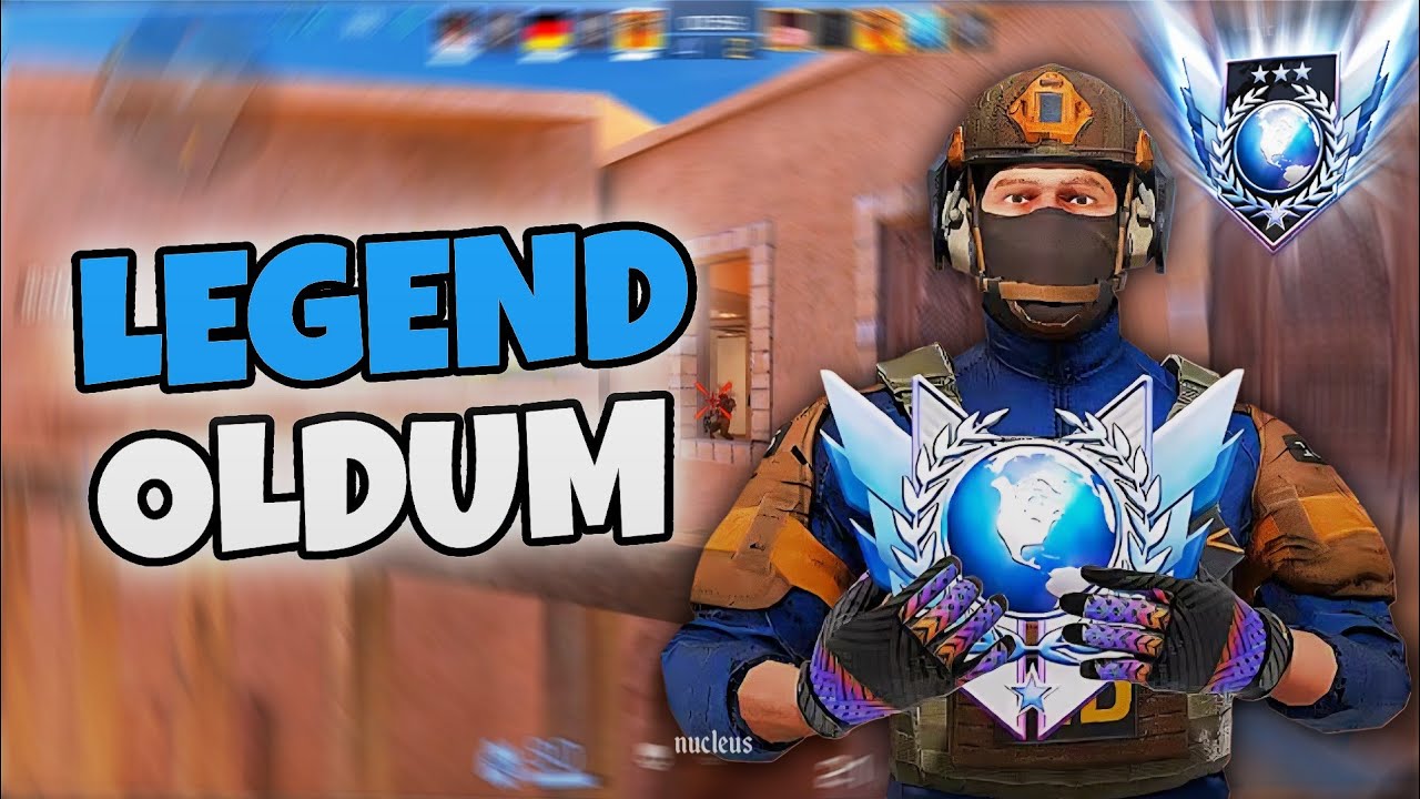 Standoff 2 | Video Hesabını Legend Yaptım 😴🥶💙 | 0.37.1