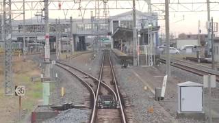 前面展望動画 東武鉄道 日光線 柳生→栗橋