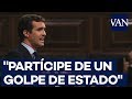 Casado acusa a Sánchez de dar un "golpe de Estado"