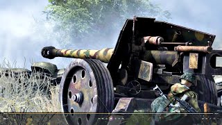 Танки «Шерман» разгромлены 8,8 cm Pak 43