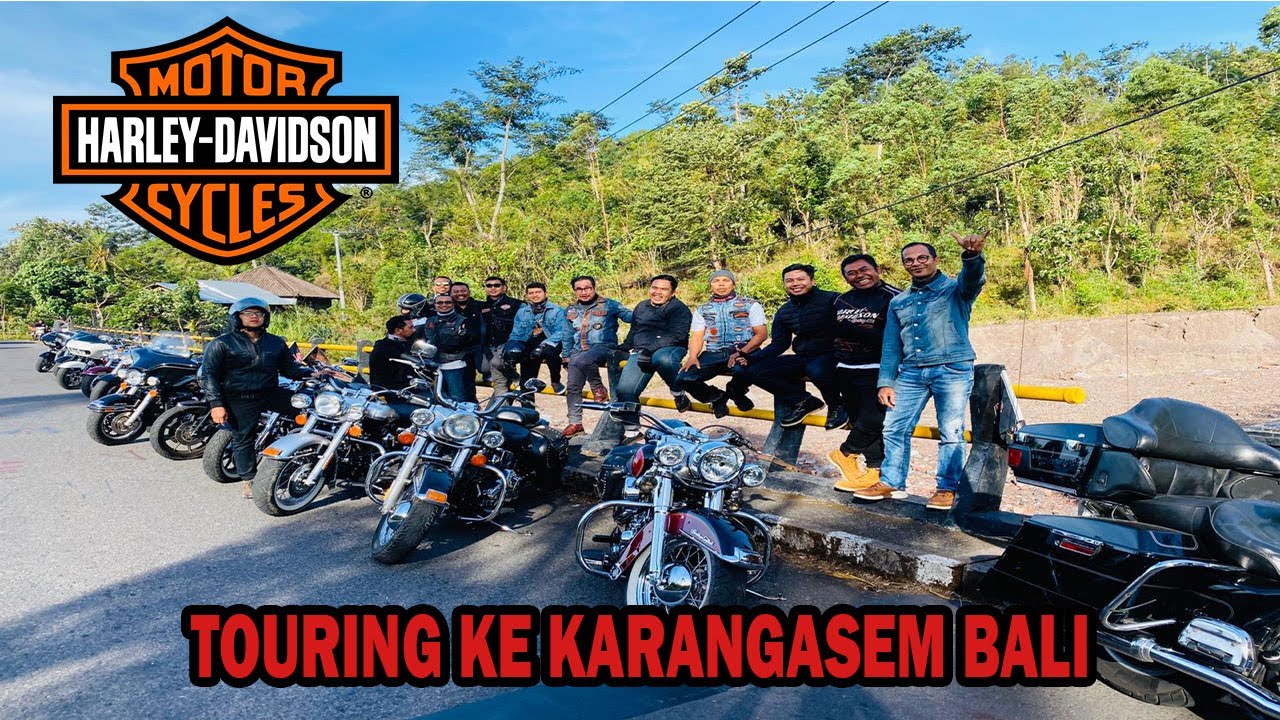 TUJUAN TOURING DI BALI.HARLEY DAVIDSON AND KULINER YouTube