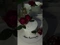 Anniversary Cake! ❤️ #cake #viral #shorts #ytshorts #foryou #cakeart