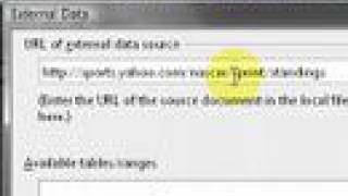 Get Nascar Stats Using Spreadsheet Linking to External Data