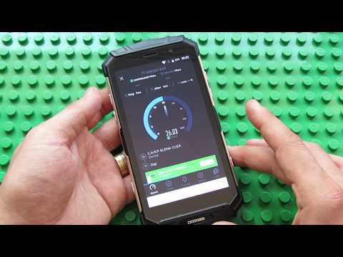 WiFi Speed tested on DOOGEE S60 Lite Rugged Smartphone