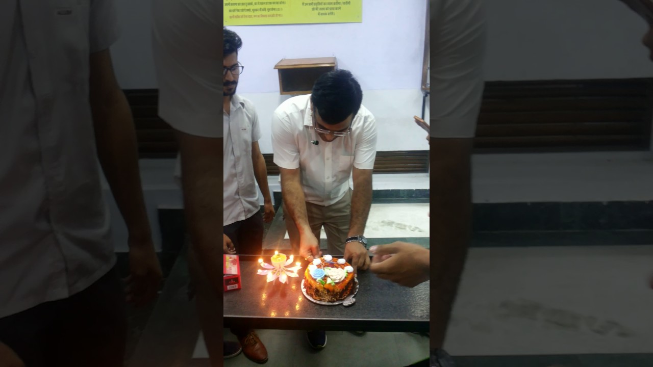 Jitendra  herwani (JH) sir's birthday  2k17