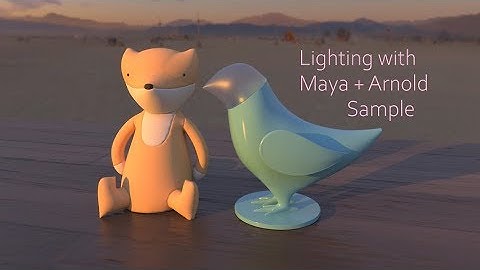 Lighting Effects with Maya + Arnold Sample