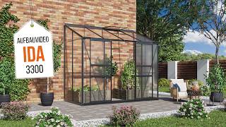 Aufbau Clip Vitavia Gewächshaus Ida 3300 Hkp