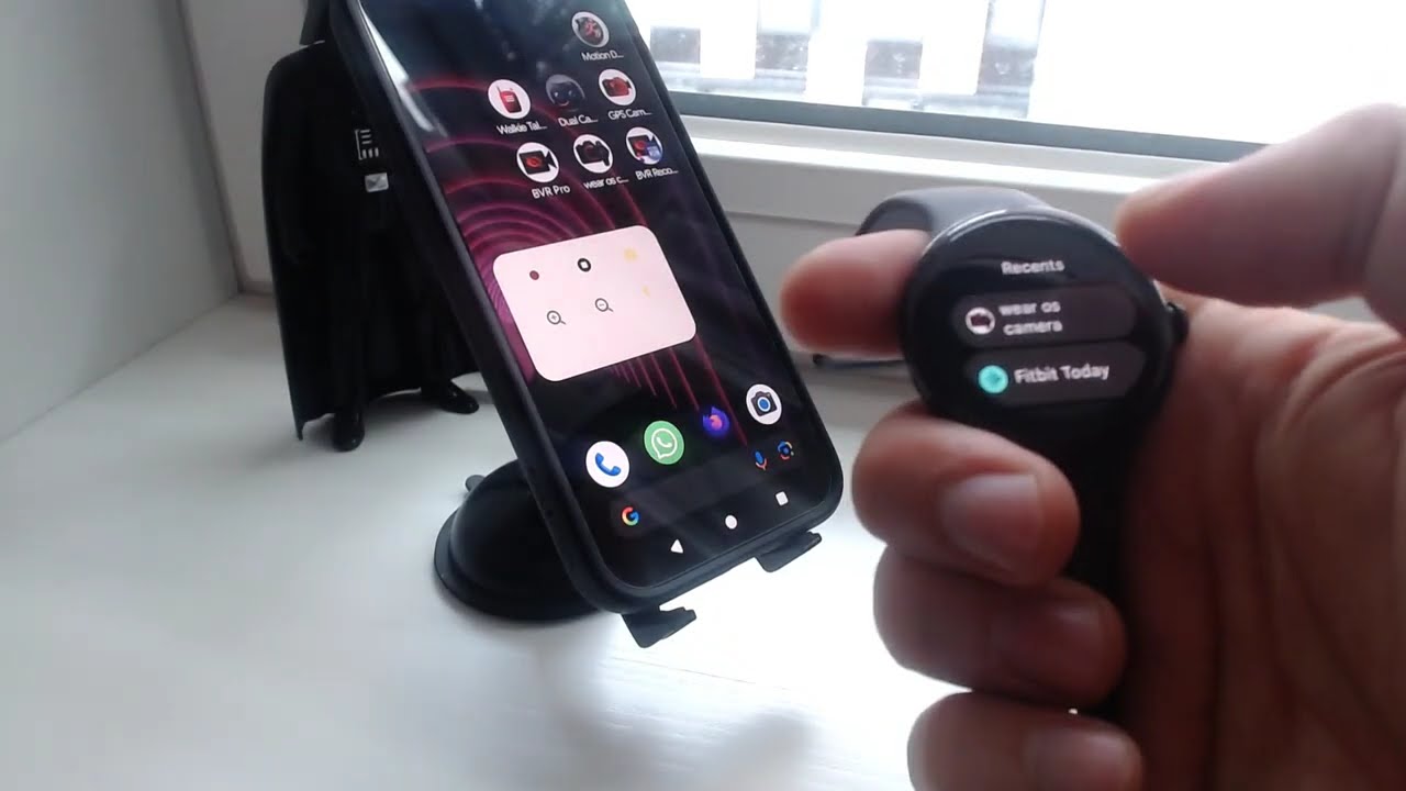 Wearos dual camera 