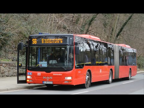 [Video] Bus MAN NG 363 | D-BV 2122 | Busverkehr Rheinland GmbH, Düsseldorf