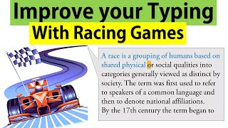 Improve your Typing Speed with Racing Games screenshot 5