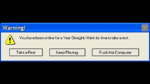How to create your own Error Message!