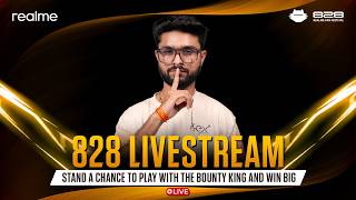 AAJ PUBLIC KE SAATH BGMI! 🔥 |  828 Livestream | realme P4s | JOIN IN & WIN BIG!