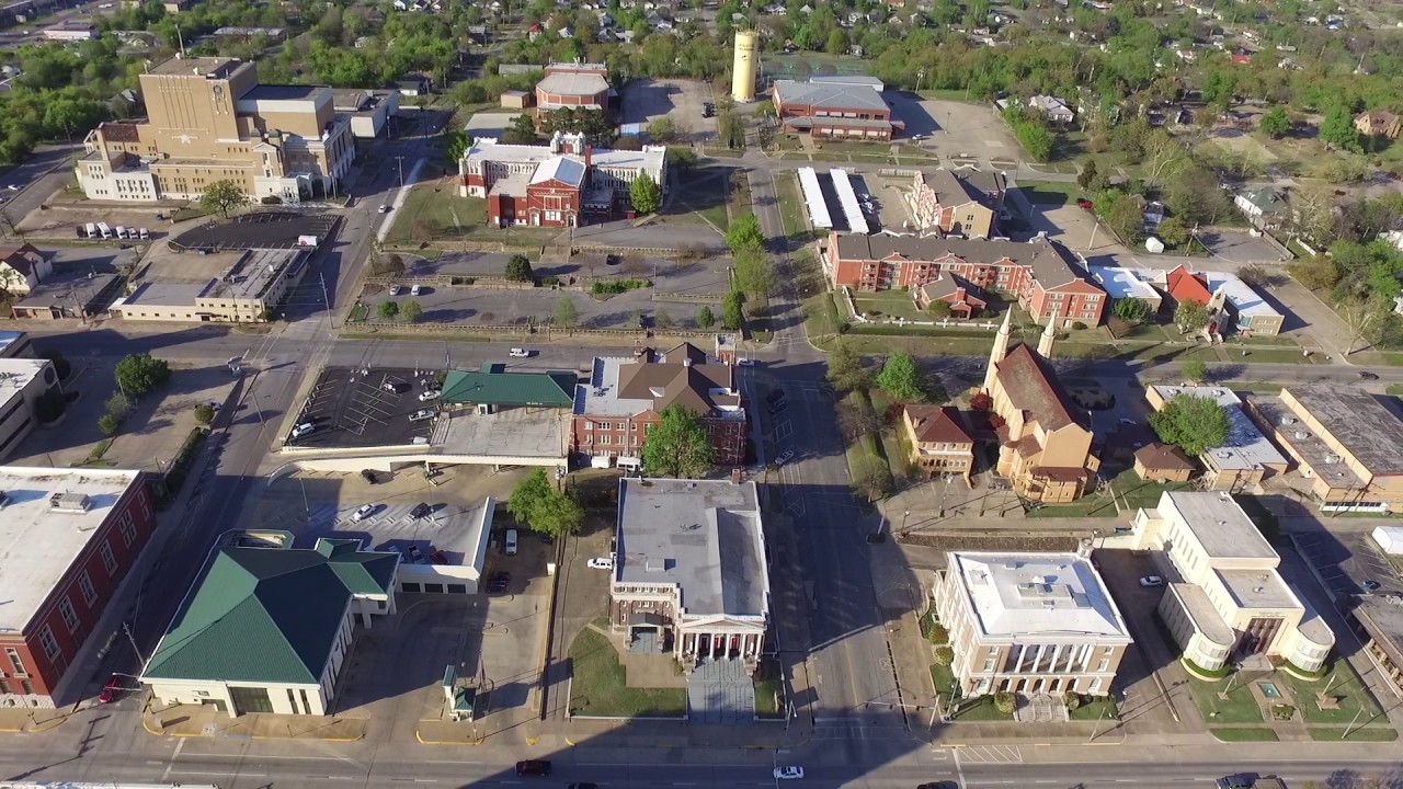 Mcalester Oklahoma drone flying and sunset. YouTube
