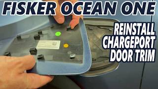 Fisker Ocean - Charge Port Cover Trim