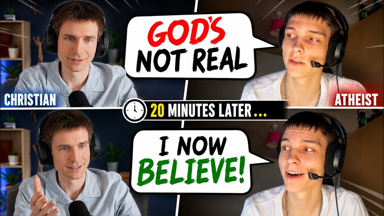 Atheist in REAL-TIME Comes to Profess Faith in Christ