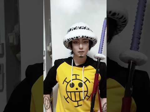 ROOM~! Egg to Captain Trafalgar Law #onepiece #onepiececosplay #trafalgarlaw #cosplaytransformation