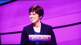 Emma Boettcher defeats James Holzhauer part 2
