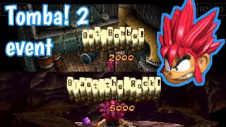 Get bomb and blast the rock | Tomba! 2 event