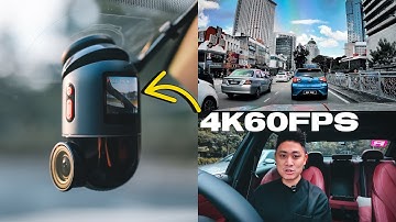 This 4K60FPS HDR 360-Degree Car Dashcam is INSANE! | 70mai Dashcam 4K Omni