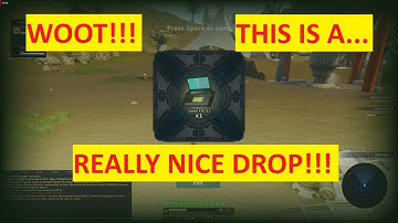 Opening Mining Strongboxes in Entropia Universe, I looted P50 L finder worth 85 bucks