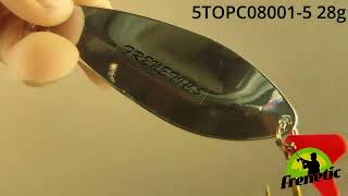 Frenetic TOPC08 Körforgó Villantó Ezüst 1-es 5g 1db/csomag videó