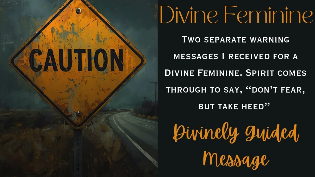 Warning Message for a Divine Feminine ⚠️
