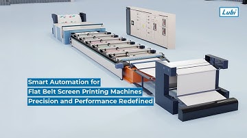 Smart Automation for Flat Belt Screen Printing Machines | Precision and Performance Redefined