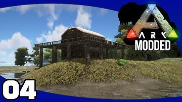 ARK Modded - Ep. 4: Second Floor Deck! | Pooping Evolved Modded Server