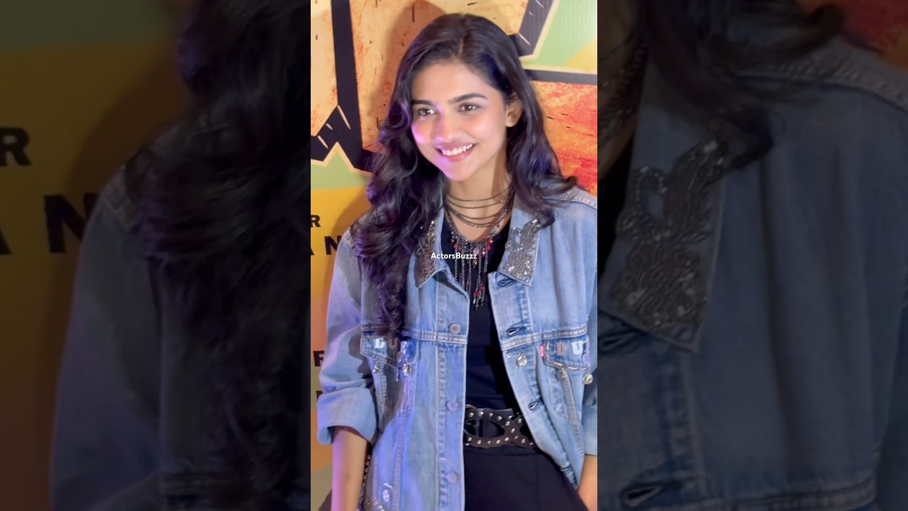 Mamitha Baiju 😍🥰 Latest Visuals at Dude Swag Event.