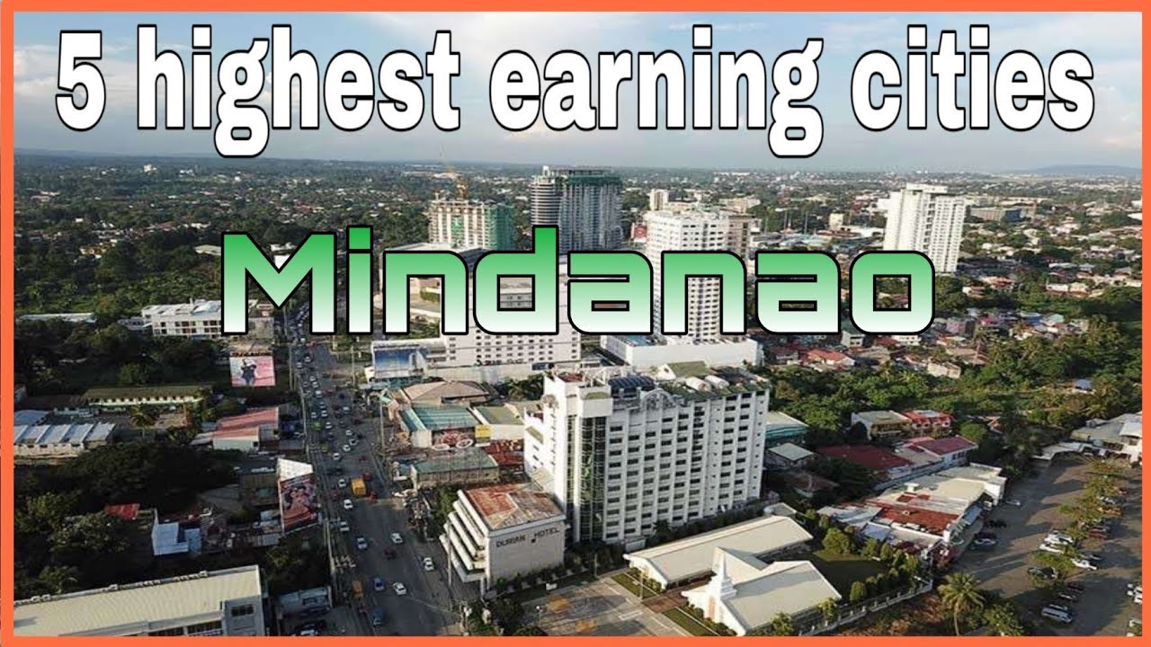 Top 5 Highest Earning Cities in Mindanao - YouTube