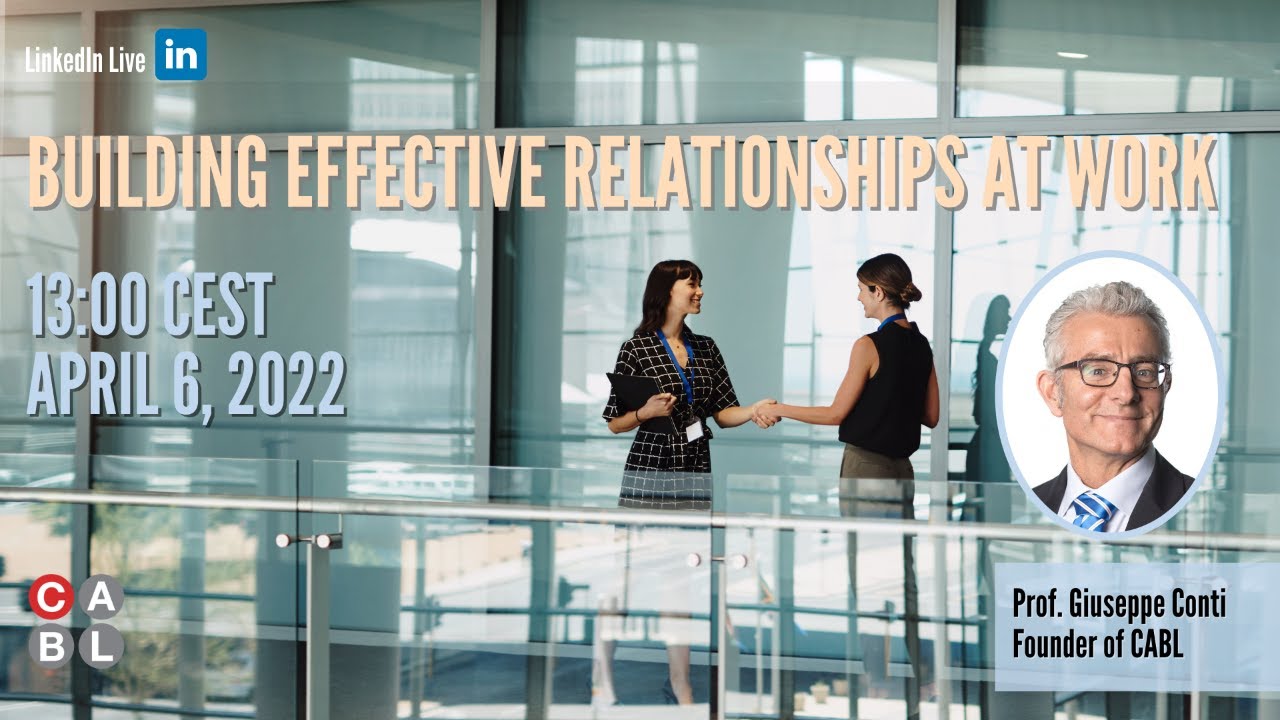 𝐖𝐄𝐁𝐈𝐍𝐀𝐑: 𝐁𝐮𝐢𝐥𝐝𝐢𝐧𝐠 𝐞𝐟𝐟𝐞𝐜𝐭𝐢𝐯𝐞 𝐫𝐞𝐥𝐚𝐭𝐢𝐨𝐧𝐬𝐡𝐢𝐩𝐬 𝐚𝐭 𝐰𝐨𝐫𝐤