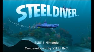 Nintendo 3DS Gameplay - Steel Diver (Whale) (Crosseye3D)