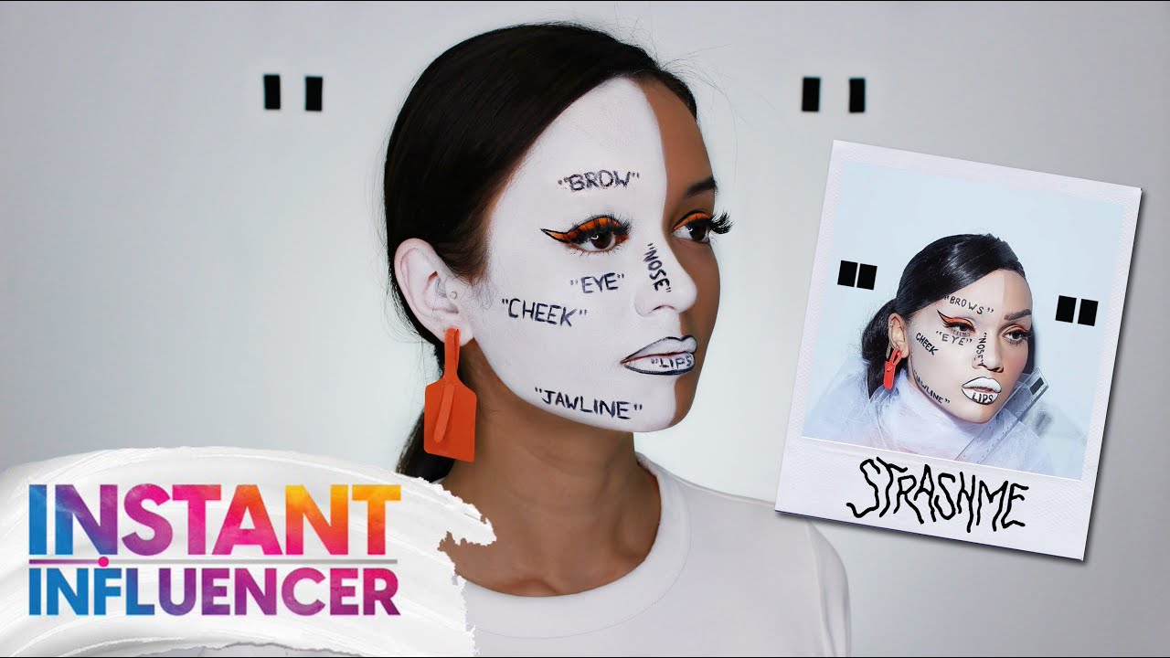 INSTANT INFLUENCER ASHLEY/STRASHME MAKEUP LOOK