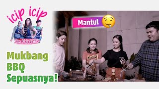 MAKAN BBQ SEPUASNYA BARENG GABRIELLA LARASATI DAN PIYIP!!!