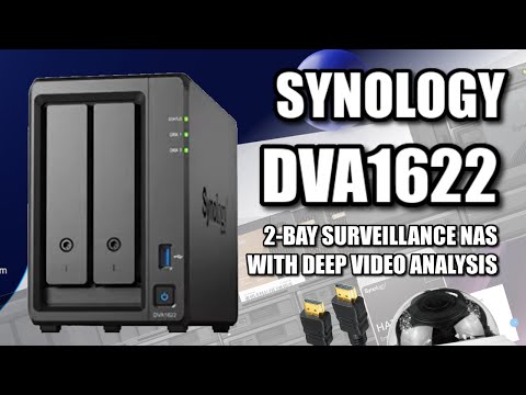 Synology DVA1622 2-Bay Surveillance NAS Revealed - YouTube