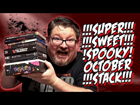 SUPER SWEET SPOOKY OCTOBER STACK!!! │ *NEW* 4K's & Blu-rays!!!