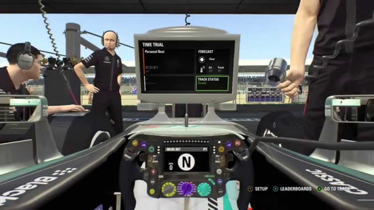 F1 2015 - Silverstone Hotlap & Setup