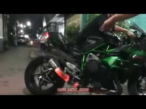 SULTAN MAH BEBAS😎😎😎 NINJA H2 geber sampe jebol