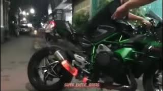 SULTAN MAH BEBAS😎😎😎 NINJA H2 geber sampe jebol