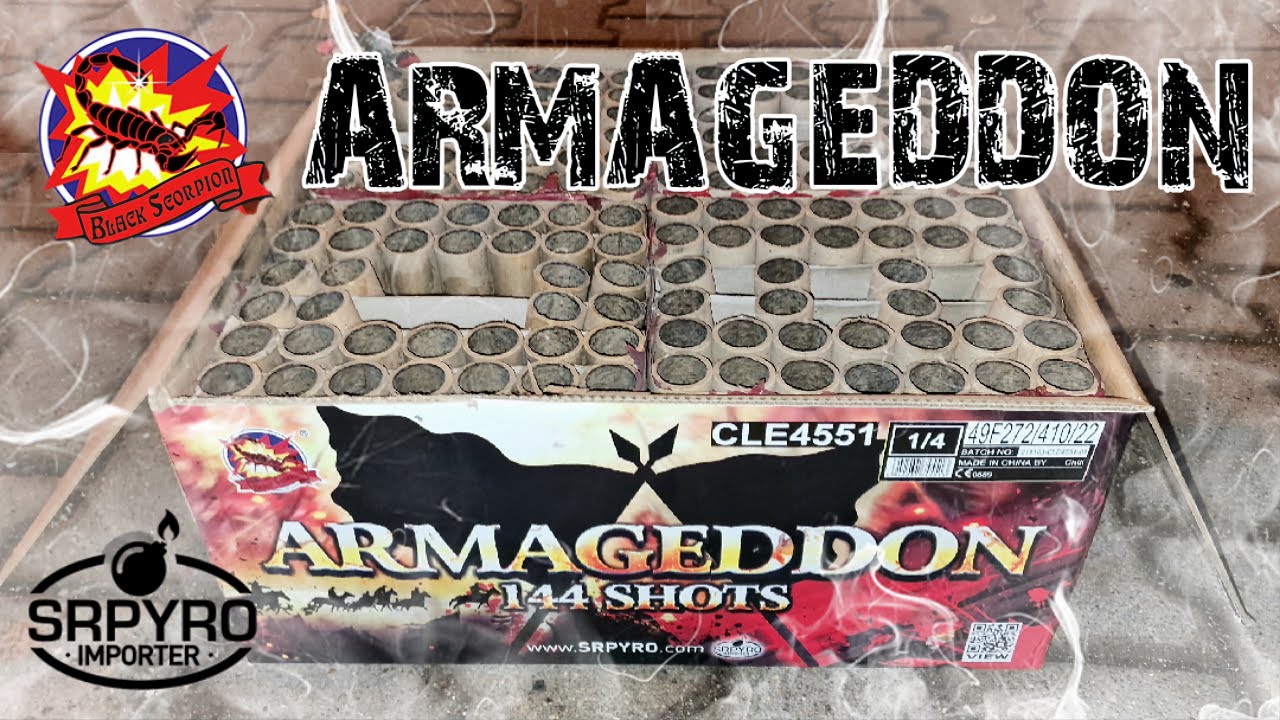 SRPyro - Armageddon | CLE4551 | 144-Schuss Verbund | 25mm | Mega Verbund | [Neuheit 2022/23]