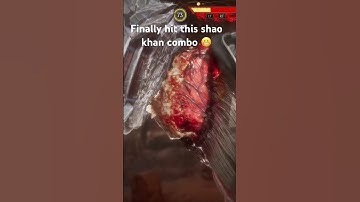 Finally hit this shao khan combo in game 😱