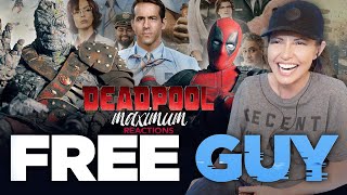 DEADPOOL \& KORG REACT TO FREE GUY Movie Trailer Reaction (I WENT INTO THIS BLIND!!!)