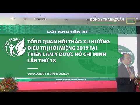 Tổng quan hội thảo xu hướng điều trị hôi miệng 2019 tại triển lãm y dược Hồ Chí Minh lần thứ 18