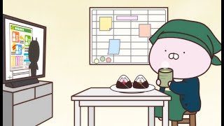 「うさまるマート」第４話「店長うさまる、TVデビュー！？」　[USAMARU MART] EP4. USAMARU debuts on TV !?