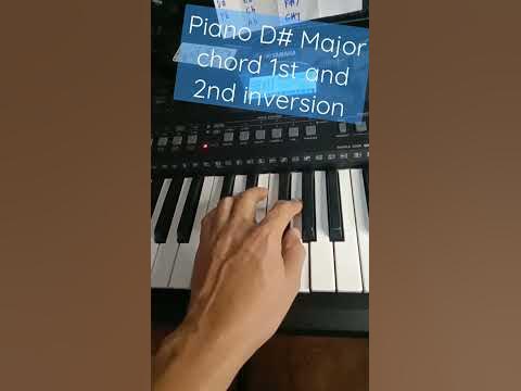 Piano Key of D# Major chord, D sharp chord D# chord - YouTube