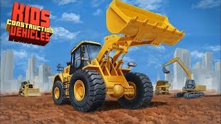 Kids Construction Vehicles HD app - Mighty Machines Construction Mighty Wheels screenshot 1
