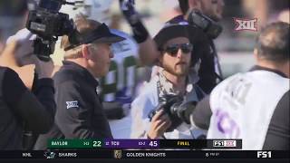 Baylor vs TCU Football Highlights